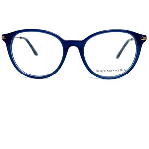BCBGMAXAZRIA Eyeglasses FENELLA BLUE 50/18/135 NWOT Full Rim H16658